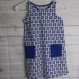 Hanna Andersson Blue Floral Jumper